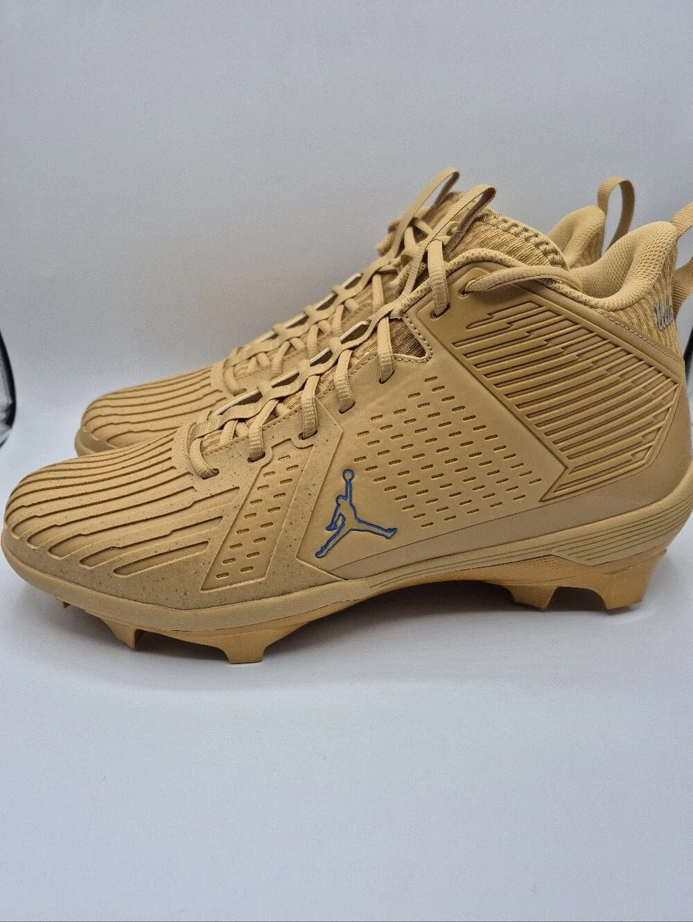 Nike Air Jordan UCLA Force Savage 3 Football Cleats PE HF5562-700 Mens Size 14